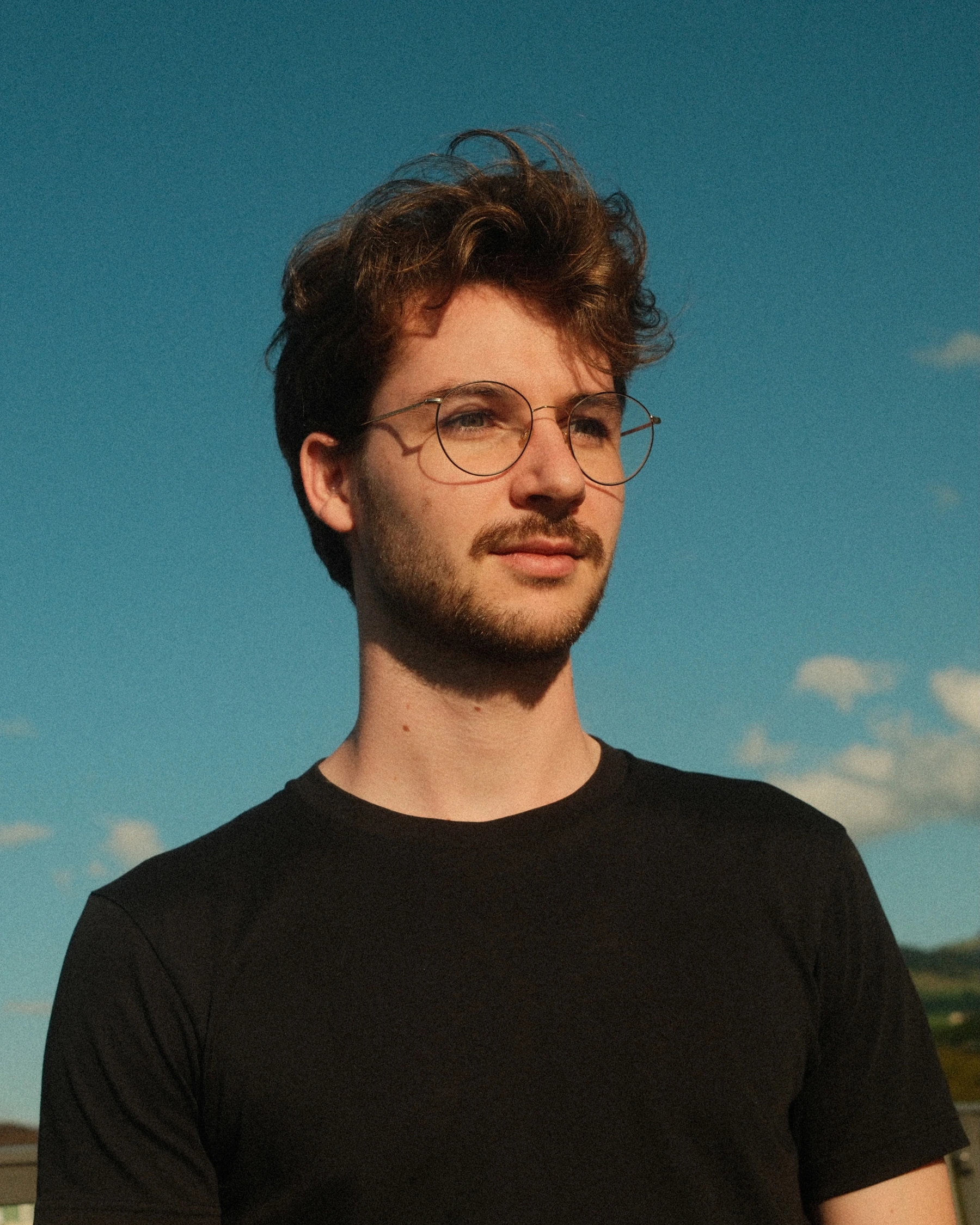 Portrait of composer Kilian Oser